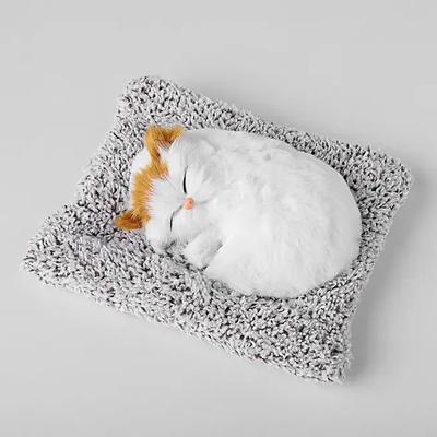 Adorable Sleeping Kitty Plush