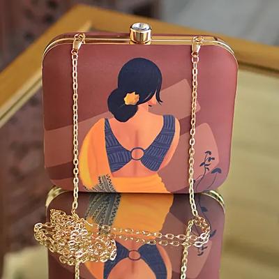 Artklim Indian Delicate Beauty Clutch Bag