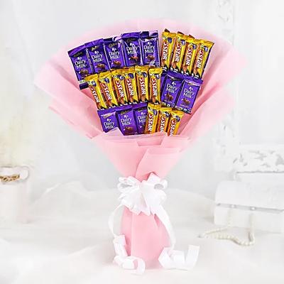 Assorted Cadbury Chocolates Bouquet