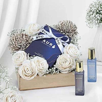 Aura Perfume Duo Set with Florals