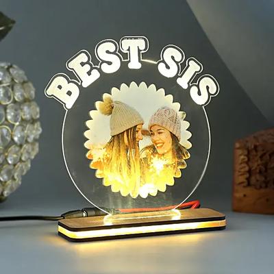 Best Sis Personalised LED Tabletop