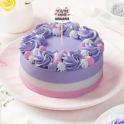 Choco Whirl of Love Girfriend Day Cake