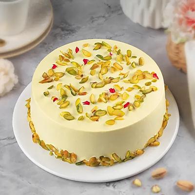 Golden Delight Rasmalai Cake