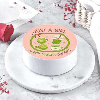 Just a Girls Golden Glow Cake