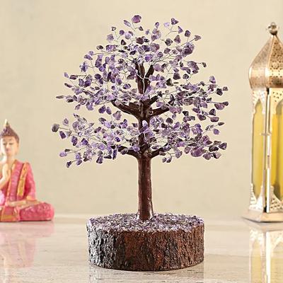 Majestic Amethyst Gemstone Tree