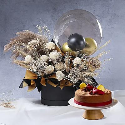 Mixed Berries Cake N Sola Floral Birthday Ensemble