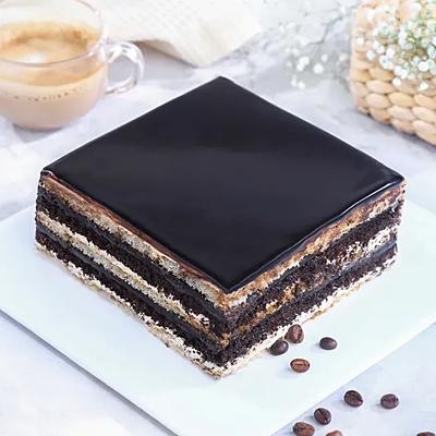 Mocha Swirl Delight Cake