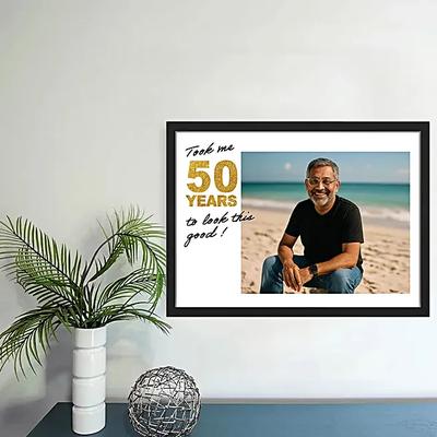 Personalised Birthday Photo Frame