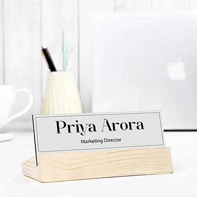 Personalized Office Name Tag