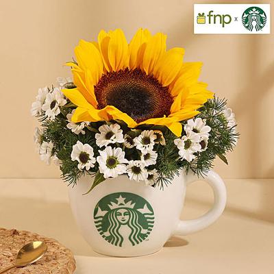 Starbuck Mug of Happy Blooms