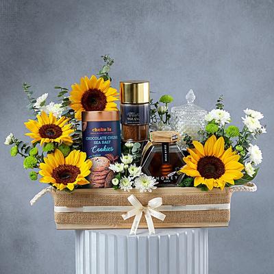 Sunflower N Daisy Aromatic Luxe Crate