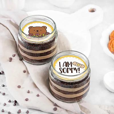 Sweet Apology Jar Cake Duo