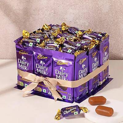 Sweet Offerings Choclairs Dairy Milk Vase