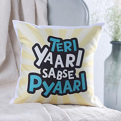 Teri Yaari Sabse Pyaari Friendship Cushion