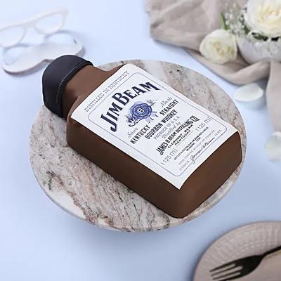 Truffle Bottle Cake for Dad