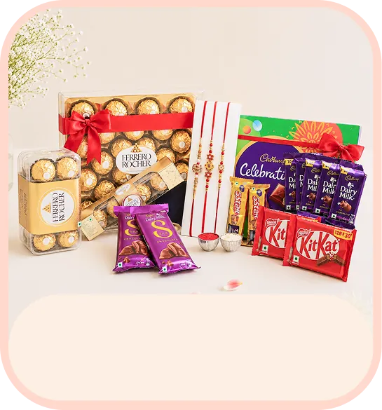 Rakhi with Chocolates