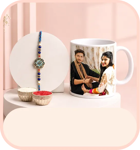 Rakhi with Personalised Gifts